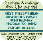 First Presbyterian Savannah Pre-K