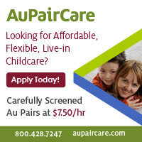 Live-in childcare AuPairCare 2011