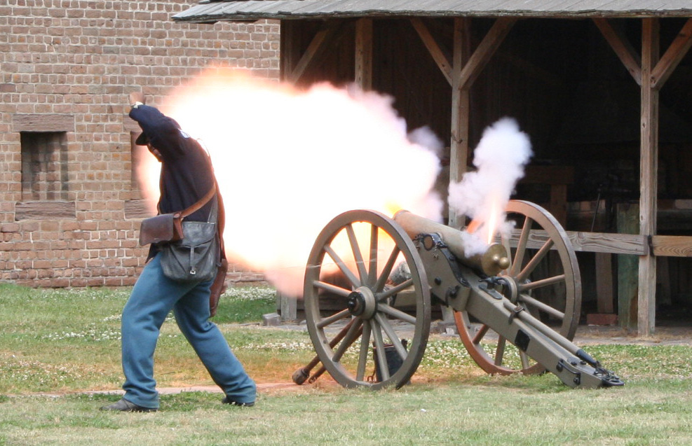 Cannon firings in Savannah