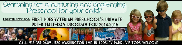 Savannah preschools First Presbyterian Preschool 