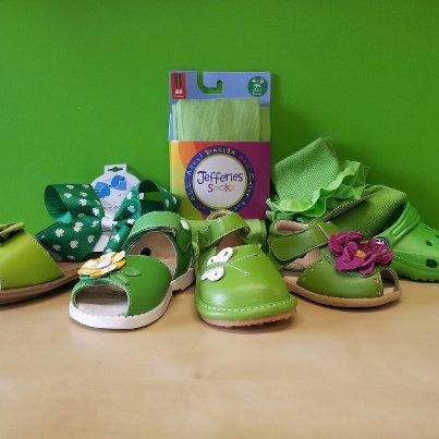 Children's St. Patrick's Day shoes  and accessories Savannah