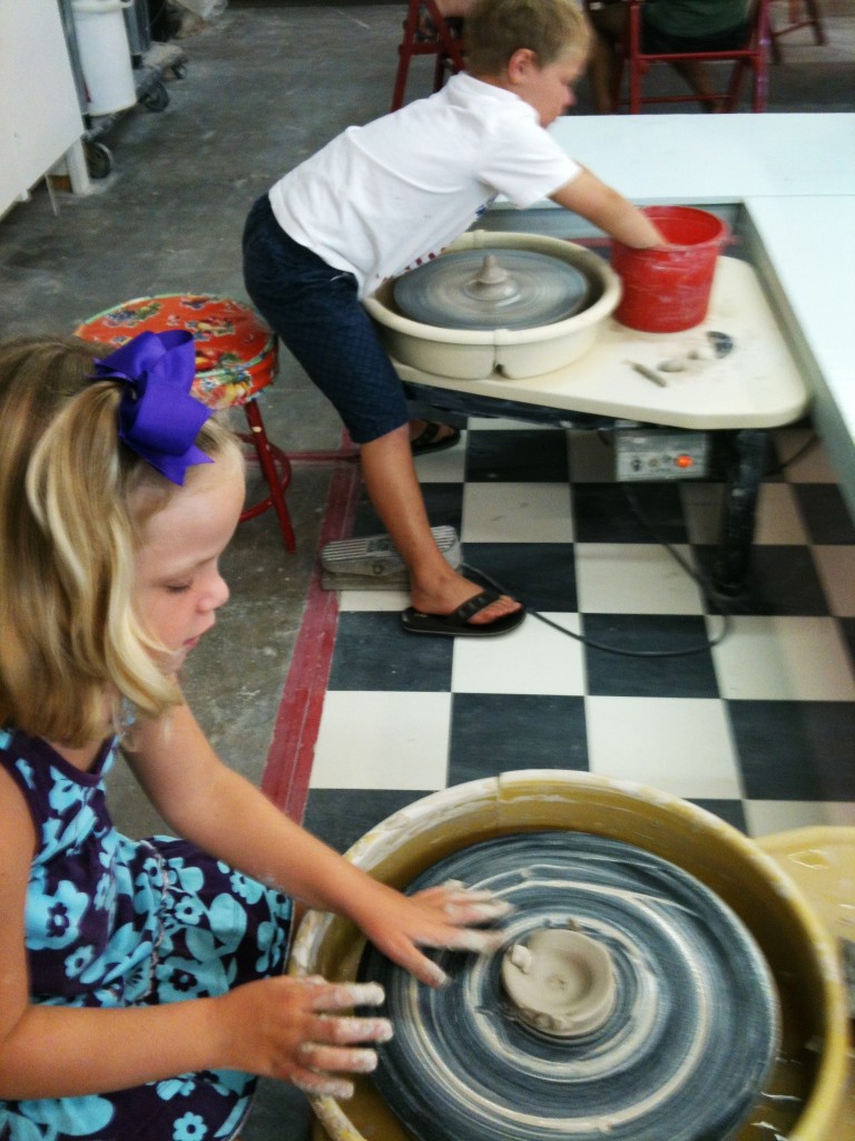 Summer 2013 Kids' Pottery Camp at Savannah's Clay Spot