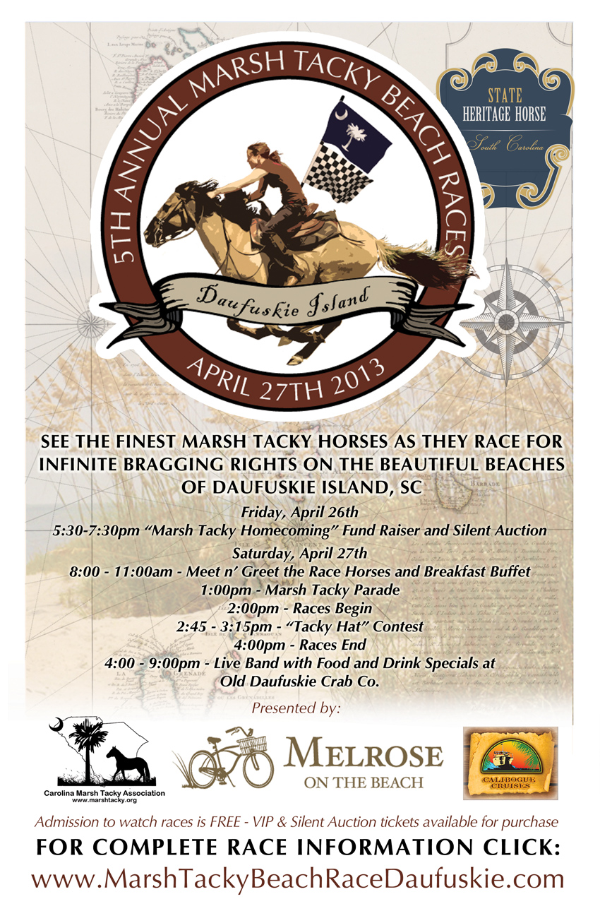Marsh Tacky Horse Races 2013 Daufuskie Is.