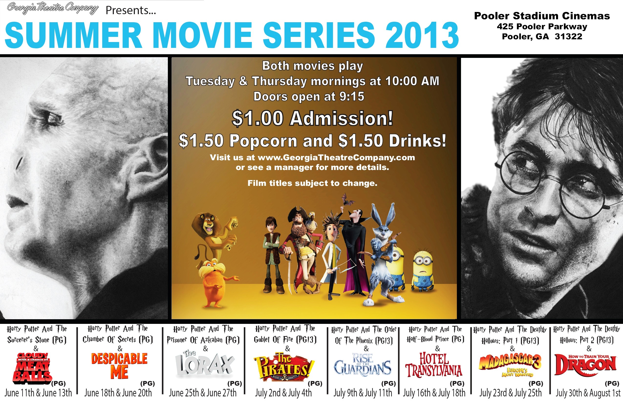 Kids' $1 Summer 2013 Movies in Pooler