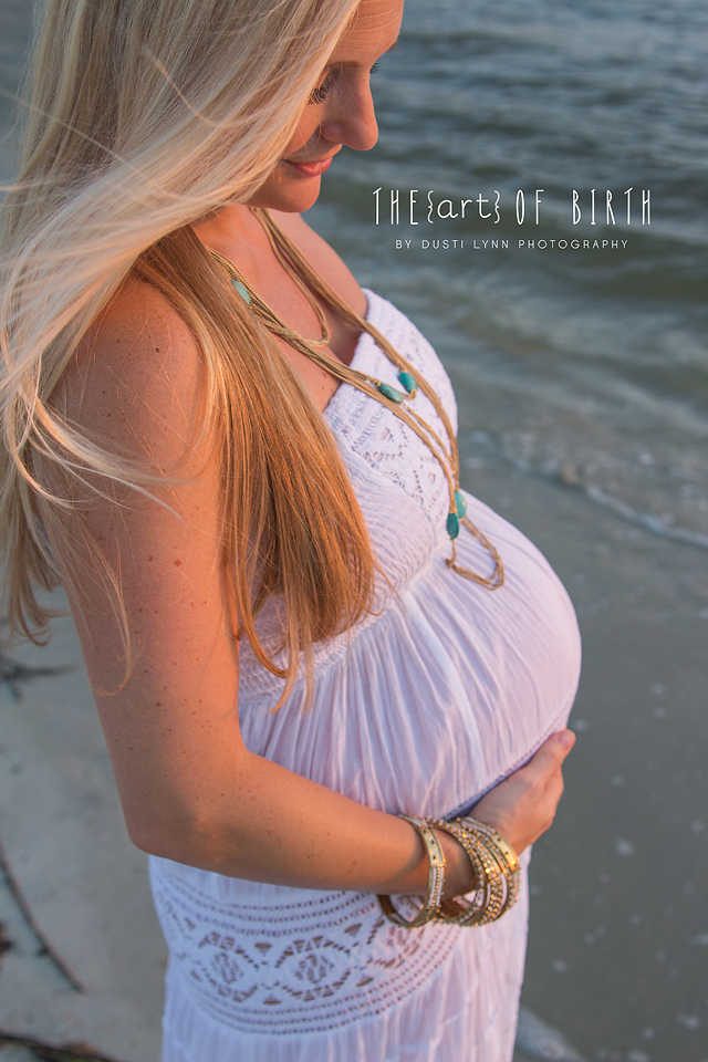 Maternity portrait photography in Savannah