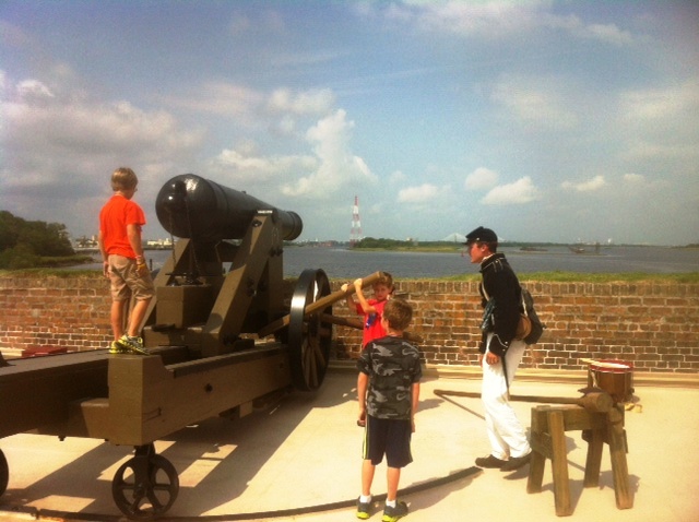 Old Fort Jackson Kids Educational Activities in Savannah