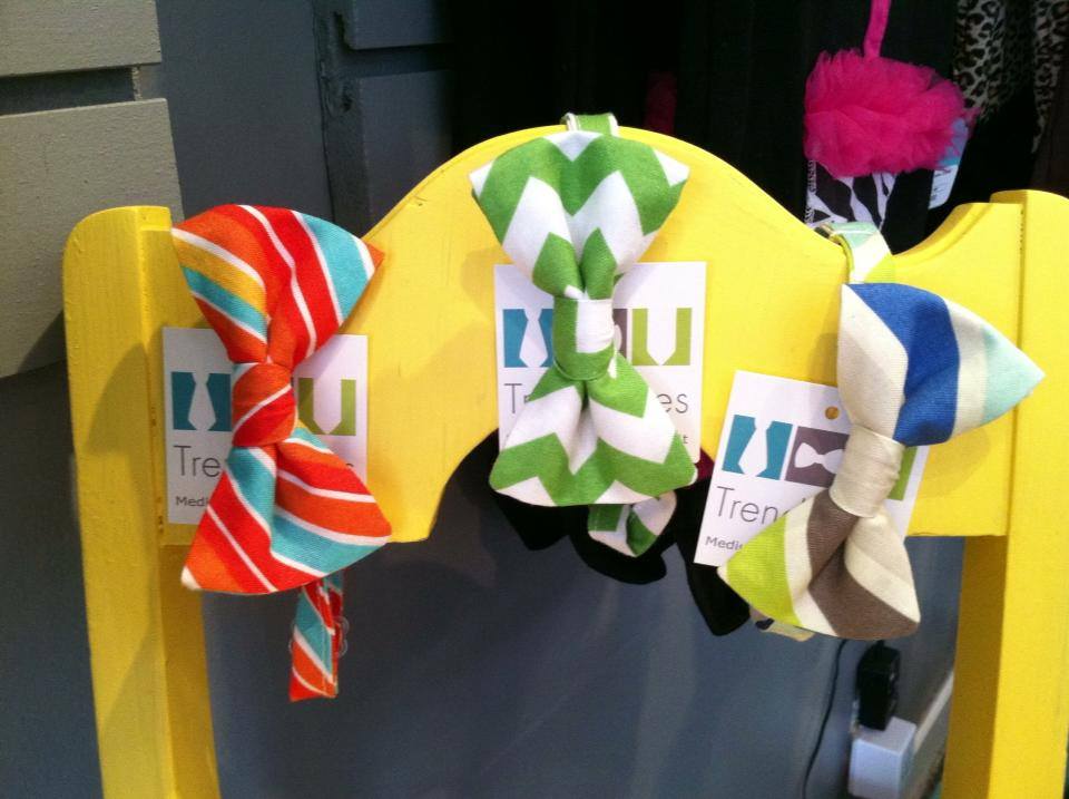 Funky boys bow ties at Owl About Kids in Savannah 