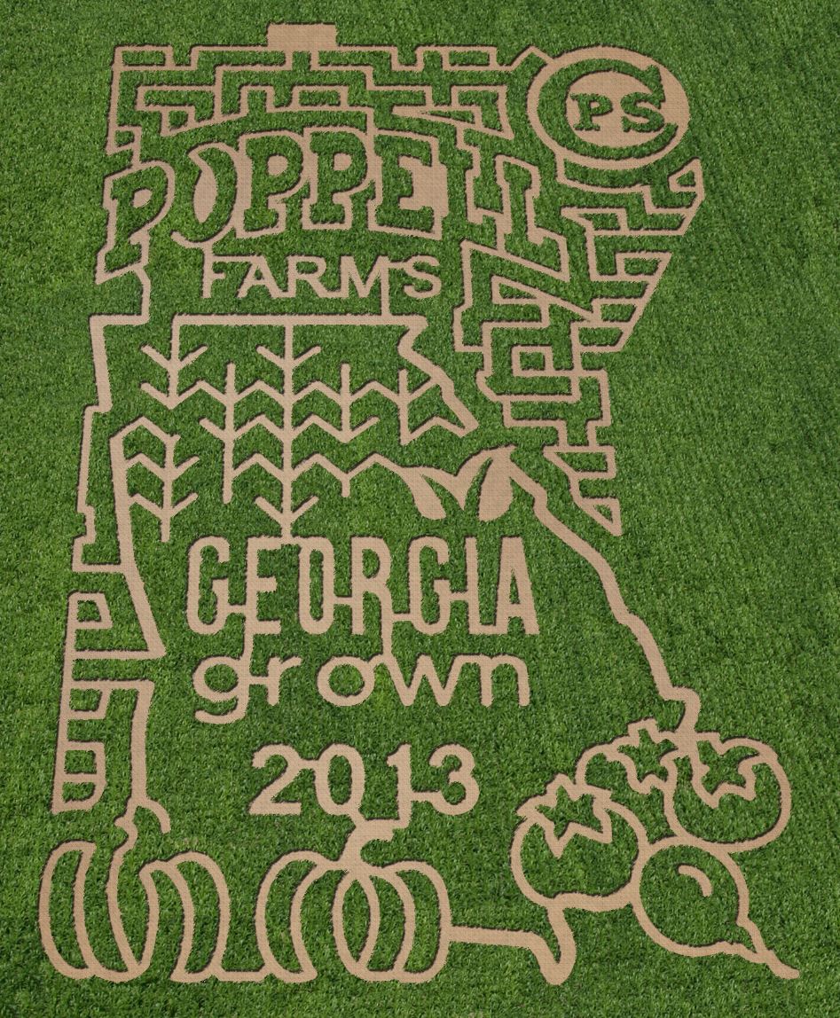 Corn Mazes near Savannah, Hilton Head Is