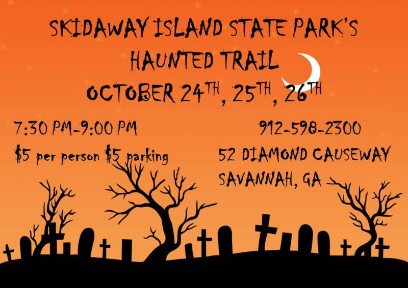 Skidaway Is. Haunted Trail Halloween in Savannah