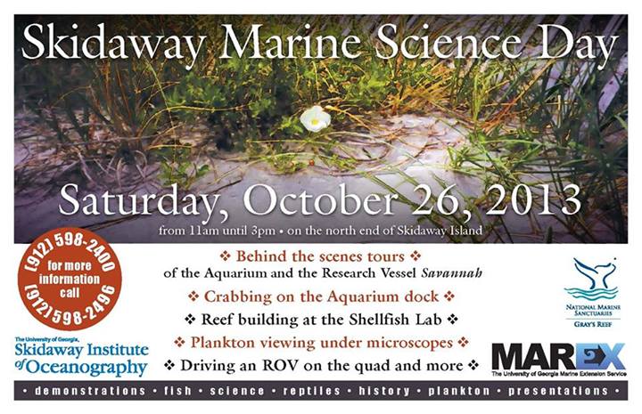 Skidaway Marine Science Day 2013 