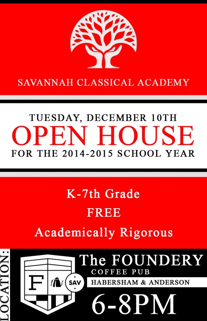 Savannah Classical Academy Open House December 2013