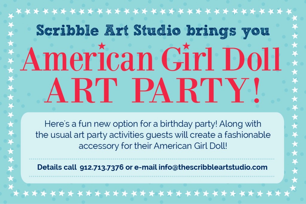 American Girl Art Birthday Parties 