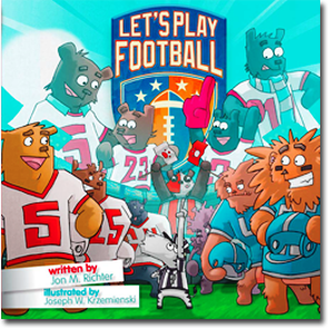 Let's Play Football book for children