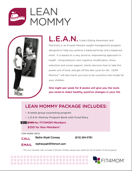 fit4mom membership cost