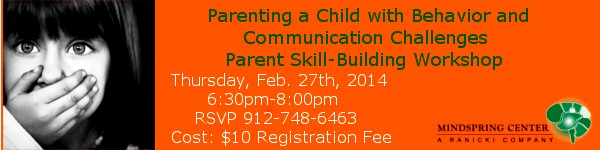 Savannah parent skill building workshop