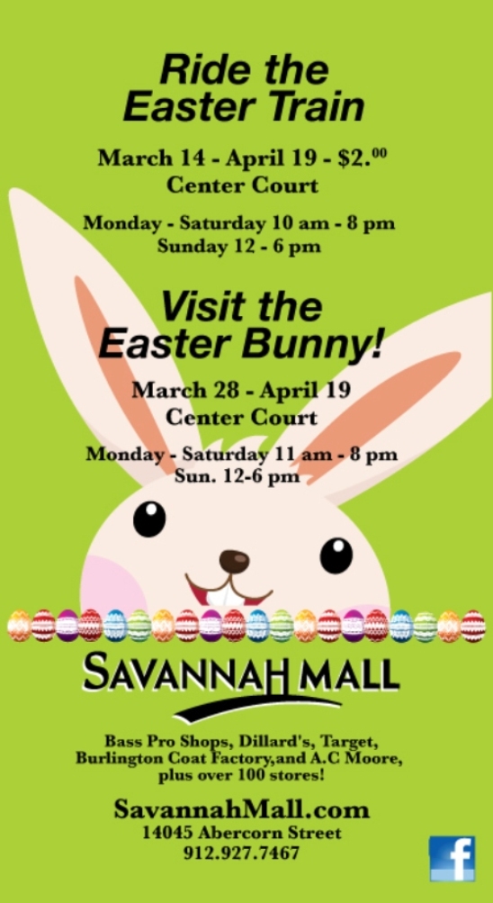 Easter Train, Easter Bunny visits 