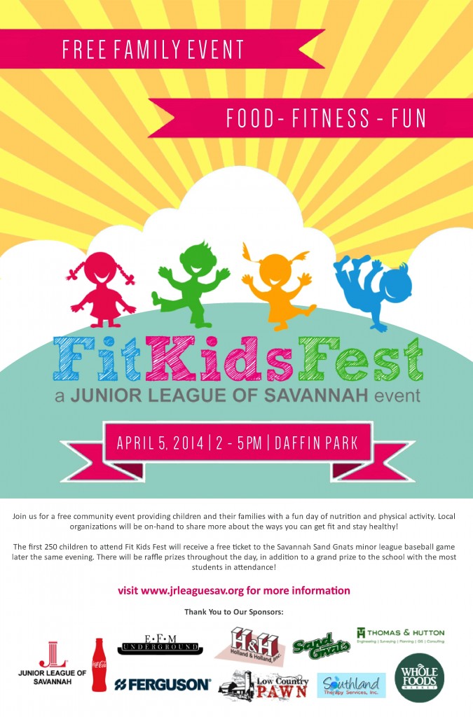 Fit Kids Fest 2014 Savannah Junior League