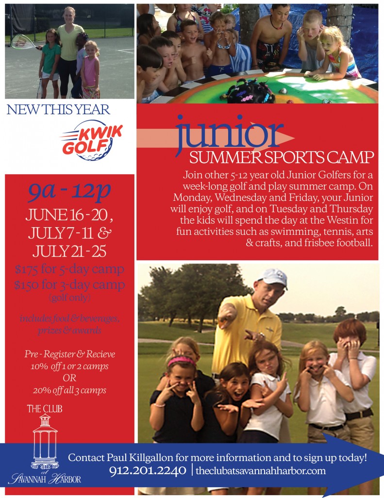 Junior Golf Summer Camps at Westin 