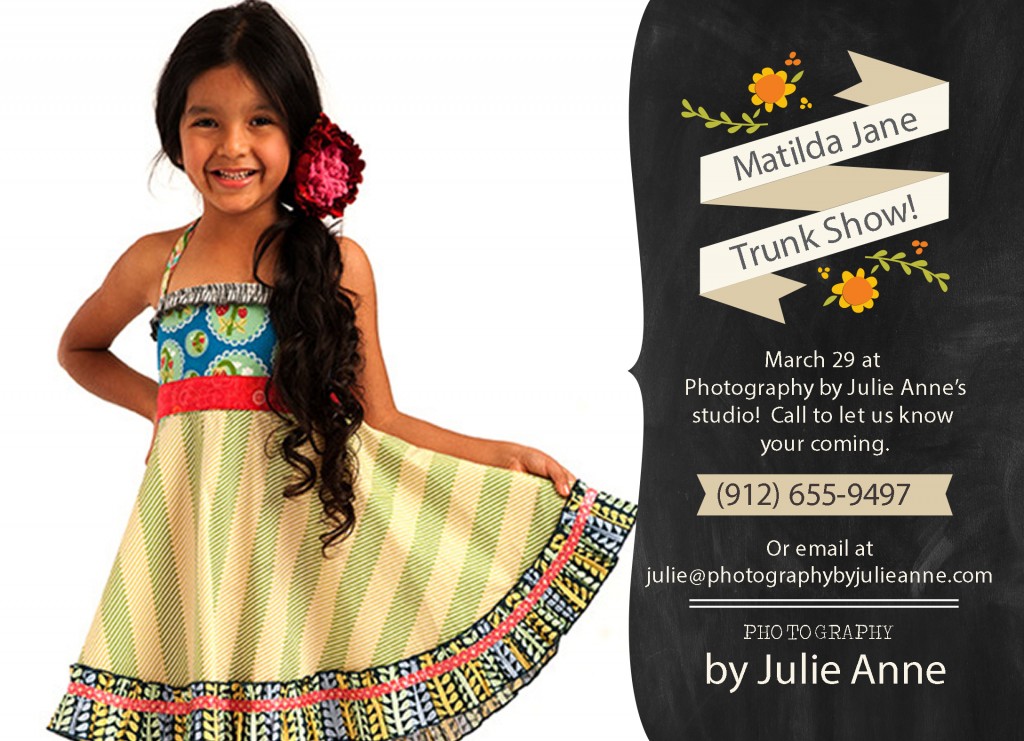 Matilda Jane Trunk Show Savannah Richmond Hill 