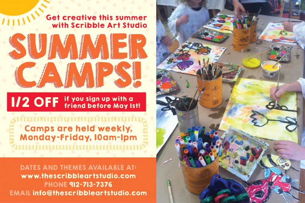 art camps in Savannah & Pooler 2014