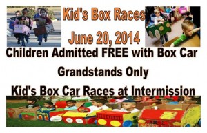 Kids Boxcar races Pooler