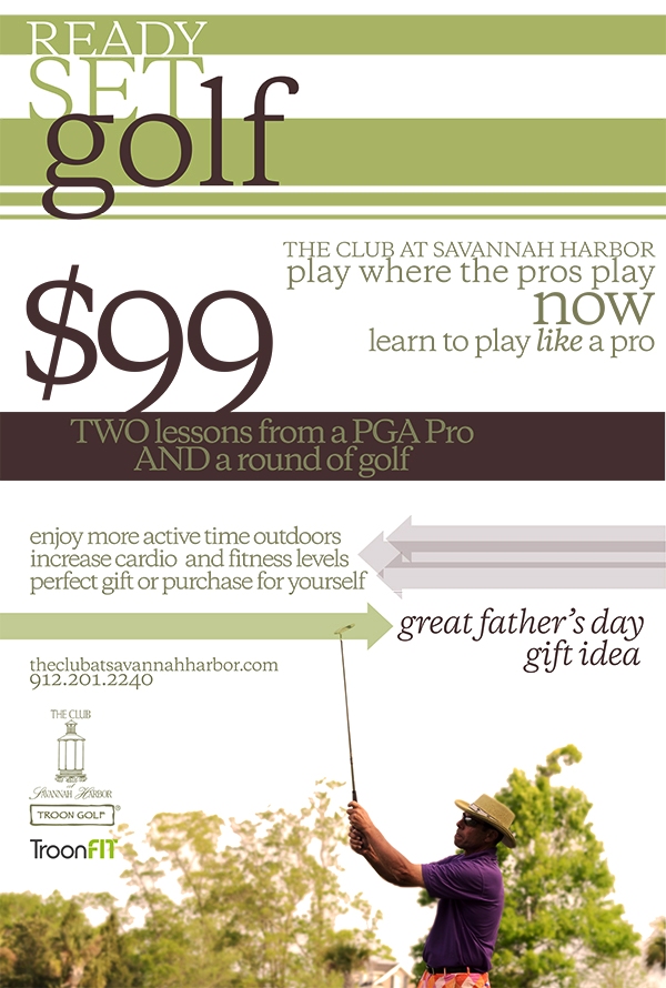 Father's Day gift: golf in Savannah 