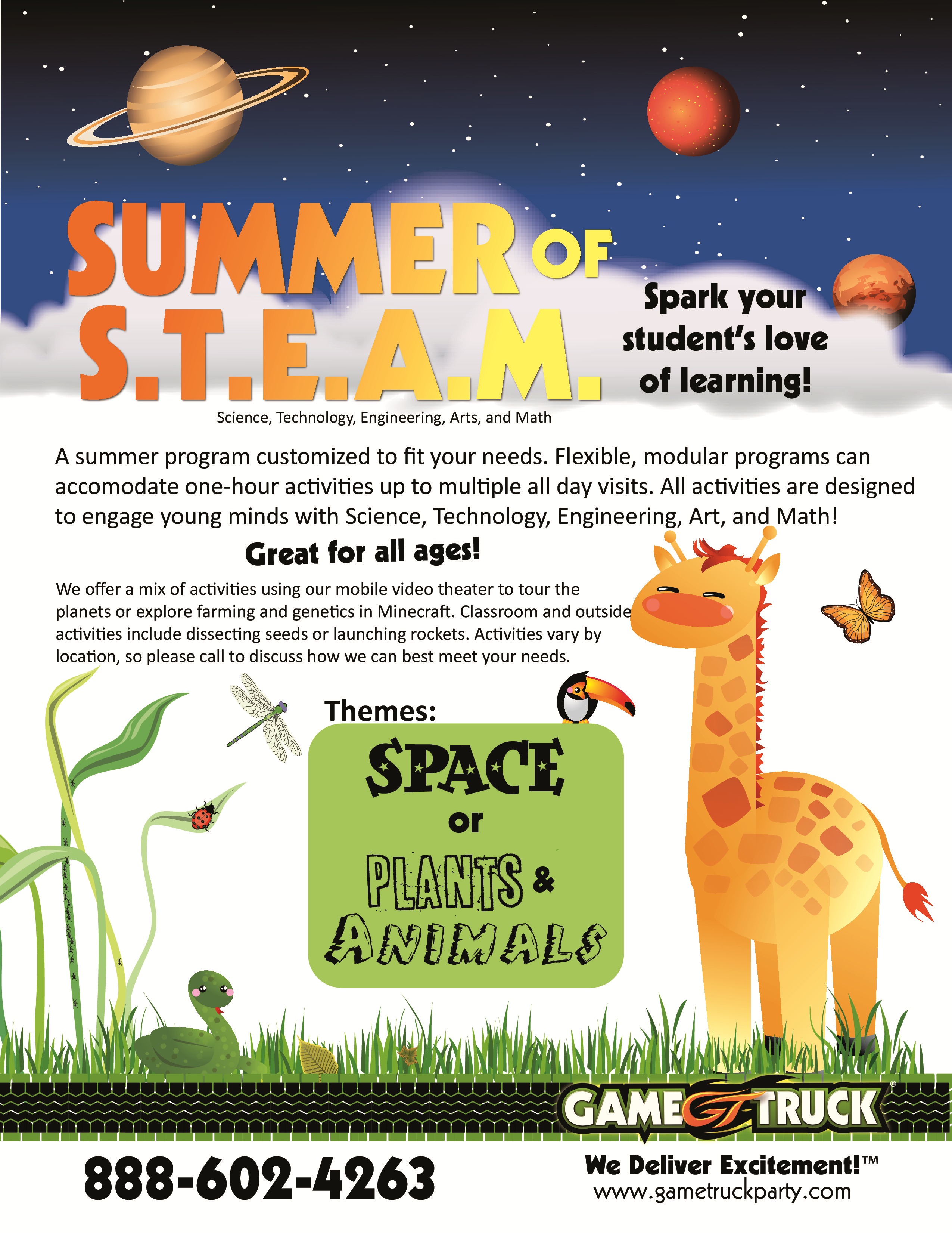 GameTruck STEAM Summer Program 
