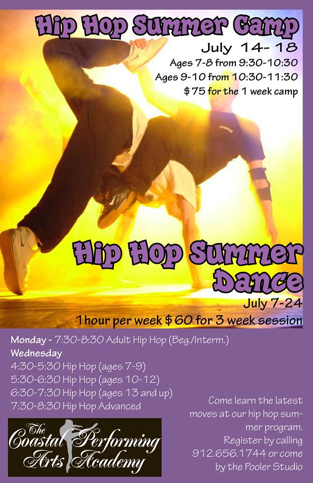 Hip Hop Summer Dance Camp Pooler 