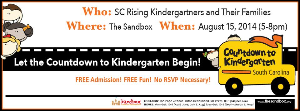 Free admission for rising kindergartners Sandbox Children's Museum