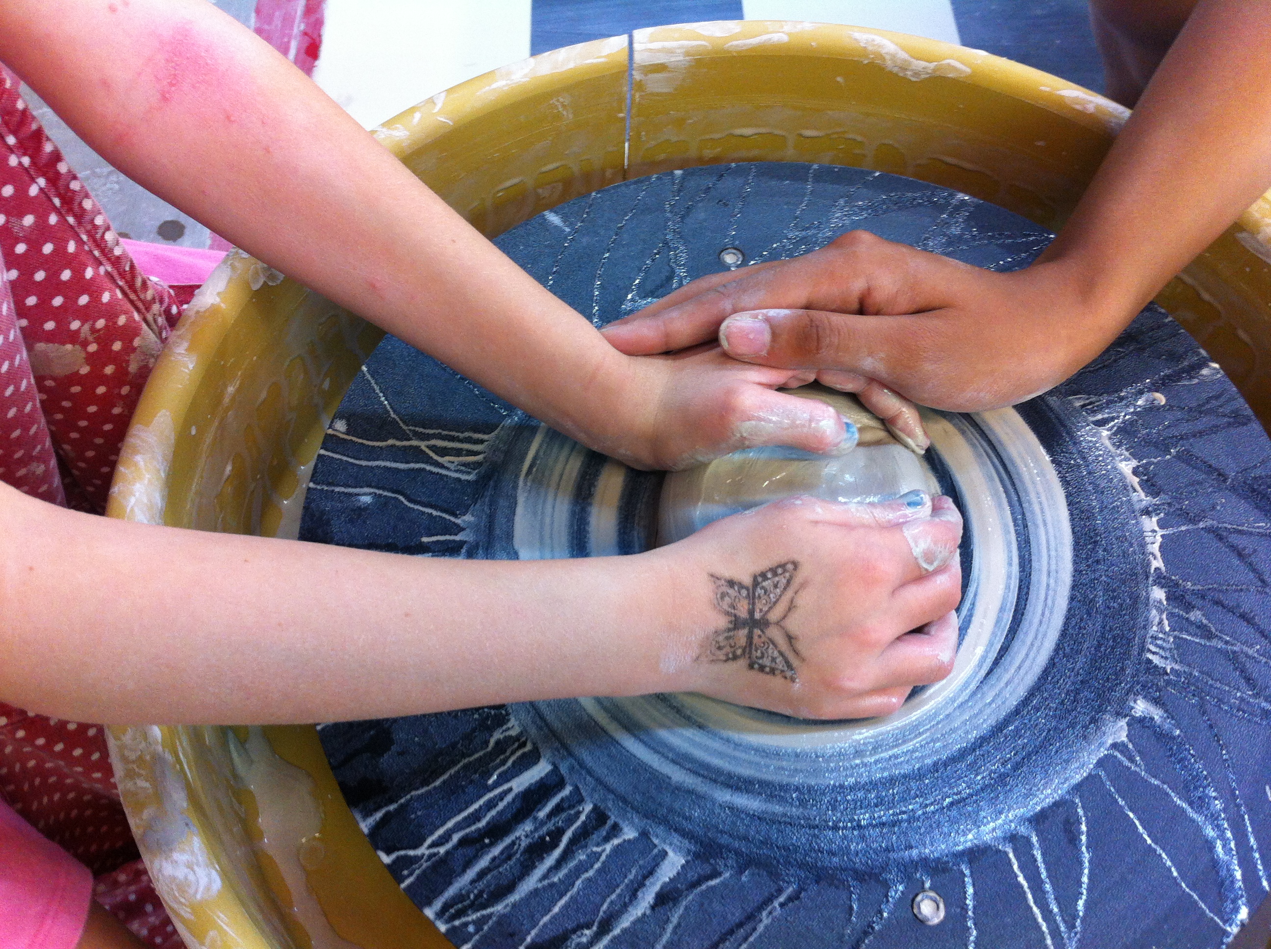 afterschool kids classes pottery art Savannah Clay Spot
