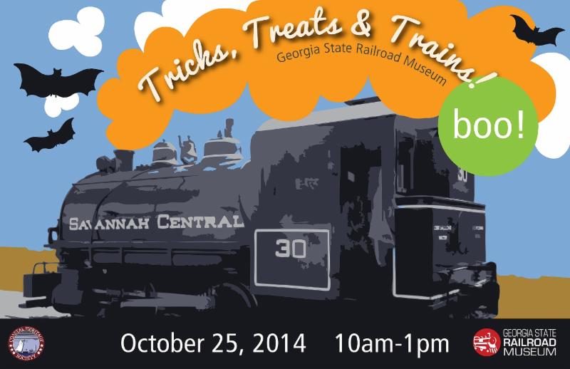 Tricks, Treats, Trains Halloween Event At Georgia State Railroad Museum 