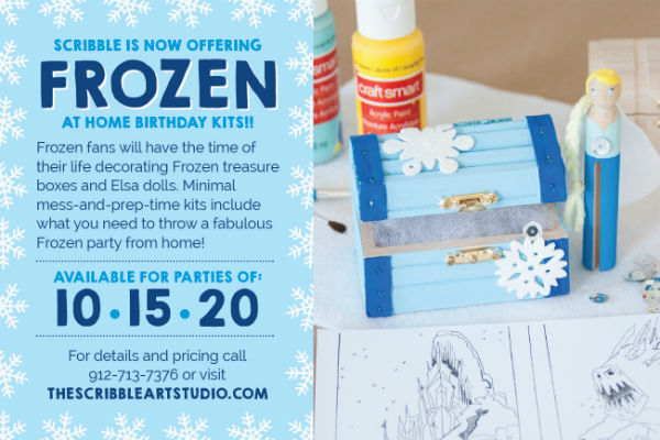 At home Frozen Birthday Parties Kits Savannah 