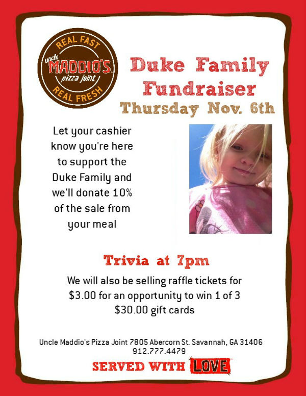 Uncle Maddio's Fund Raiser 