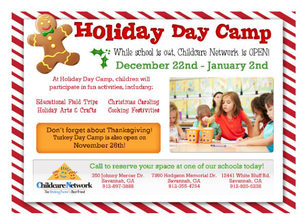 Holiday Winter Camps Savannah Childcare Network 