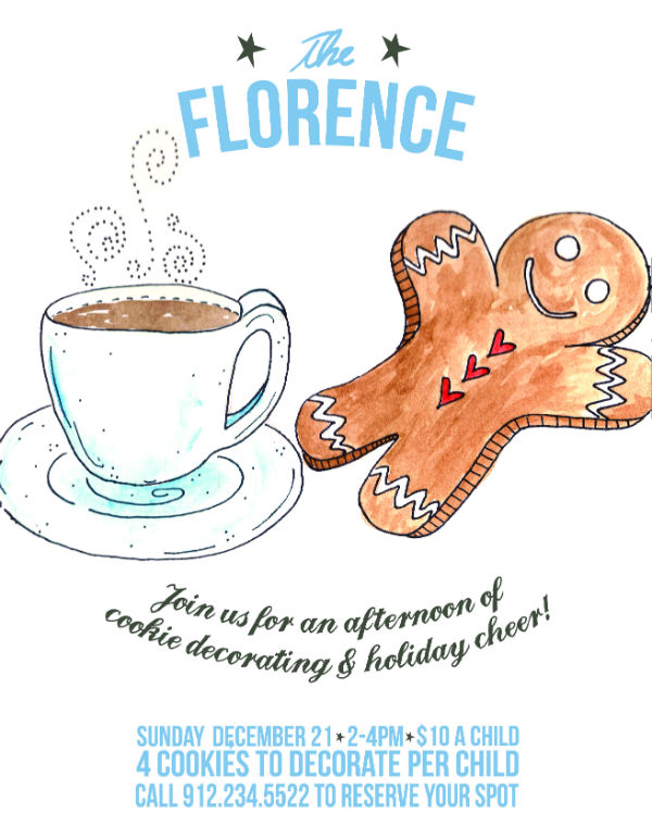 Cookie Party The Florence Savannah Kids Holiday Events 2014
