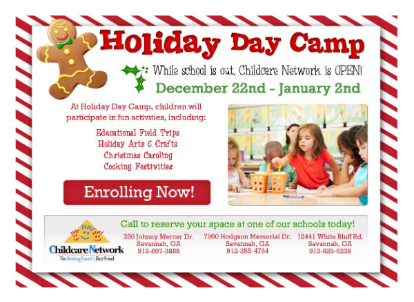 Savannah Holiday Day Camp Winter Camps Childcare Network 