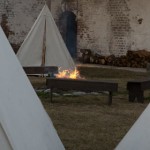 Family Campover at Old Fort Jackson Savannah 