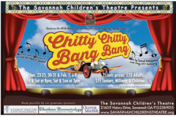 Chitty Chitty Bang Bang Savannah Children's Theatre 