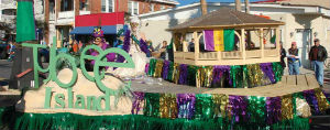free kids events in Savannah Tybee Island Mardi Gras parade 