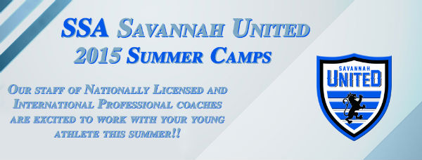 Savannah United Soccer Summer Camps 2015