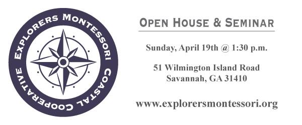 New Montessori Preschool Co-Op Savannah Wilmington Island 