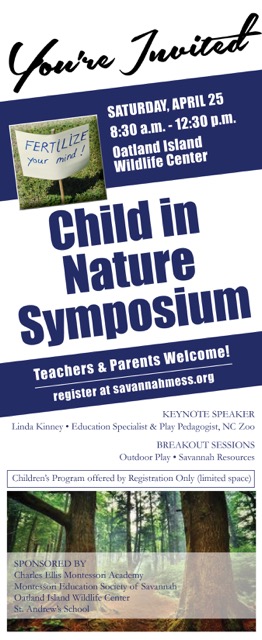 Child in Nature Symposium Savannah Oatland Island Wildlife Center 