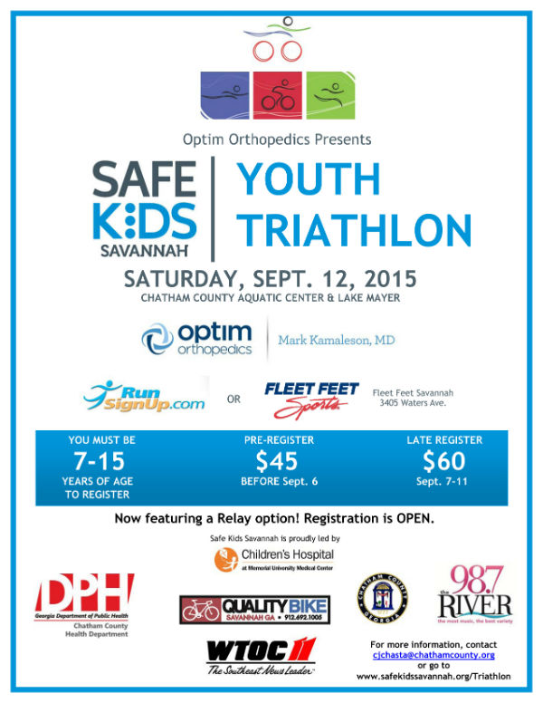 Kids Triathlon Savannah Lake Mayer 2015