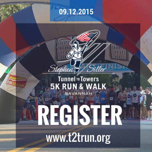 Tunnel to Towers Savannah 5K Discount Code 2015