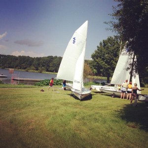 sailing lessons saturdays Savannah Lake Mayer 