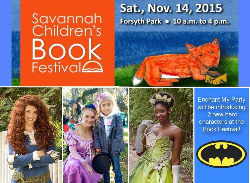 Savannah Children's Book Festival Enchant My Party Princesses New characters