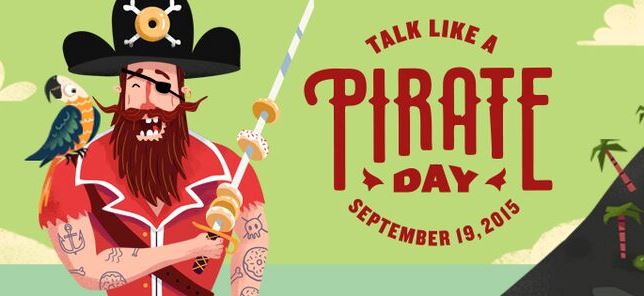 Talk like pirate day 2015 Krispy Kreme Savannah 