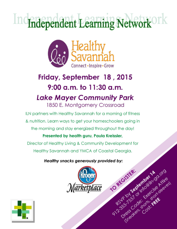 Healthy Savannah Savannah Homeschool ILN