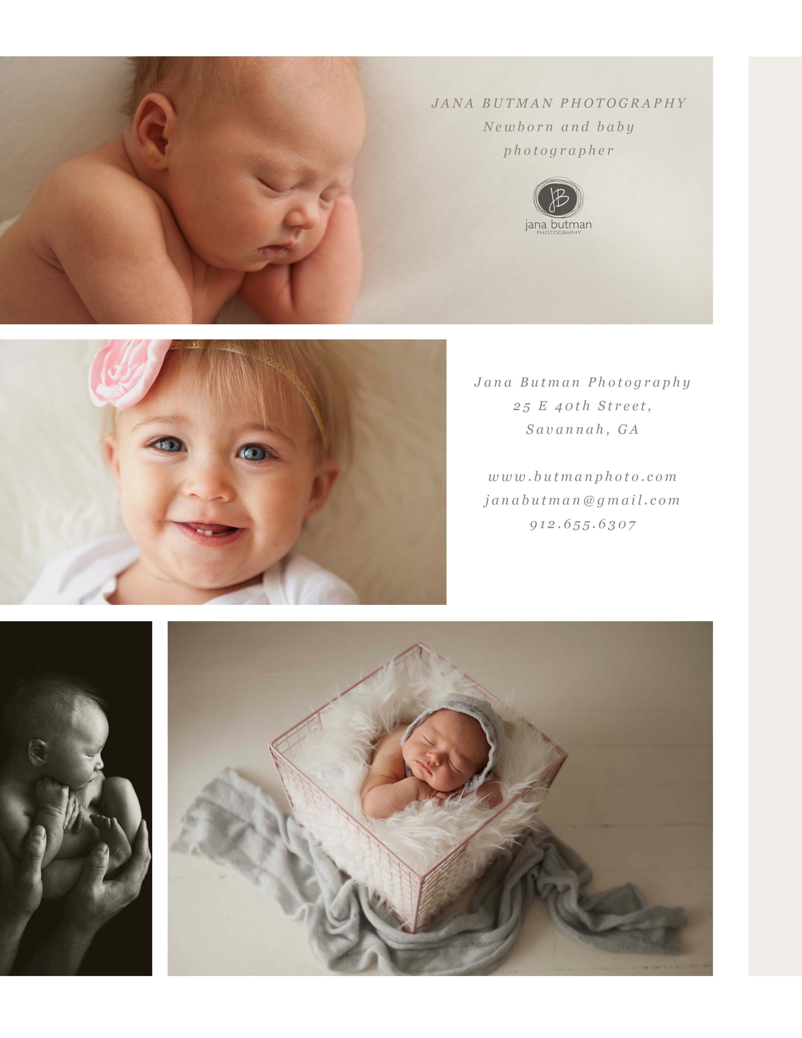Jana Butman Children's Family Newborn Savannah Photographer 