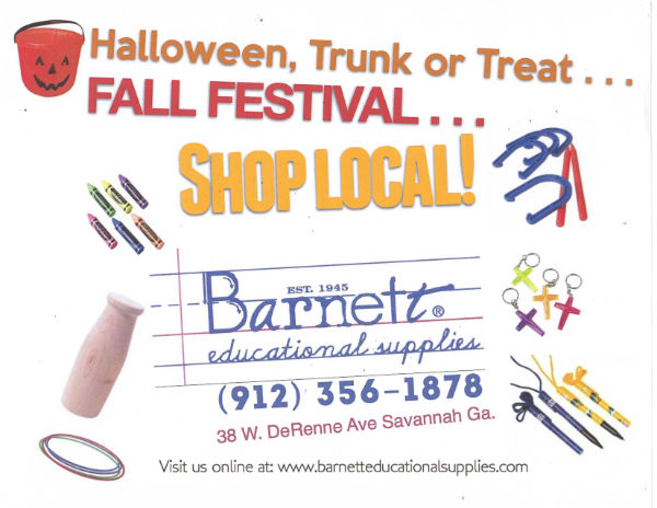 Halloween decorations Barnett Educational Supplies Savannah 